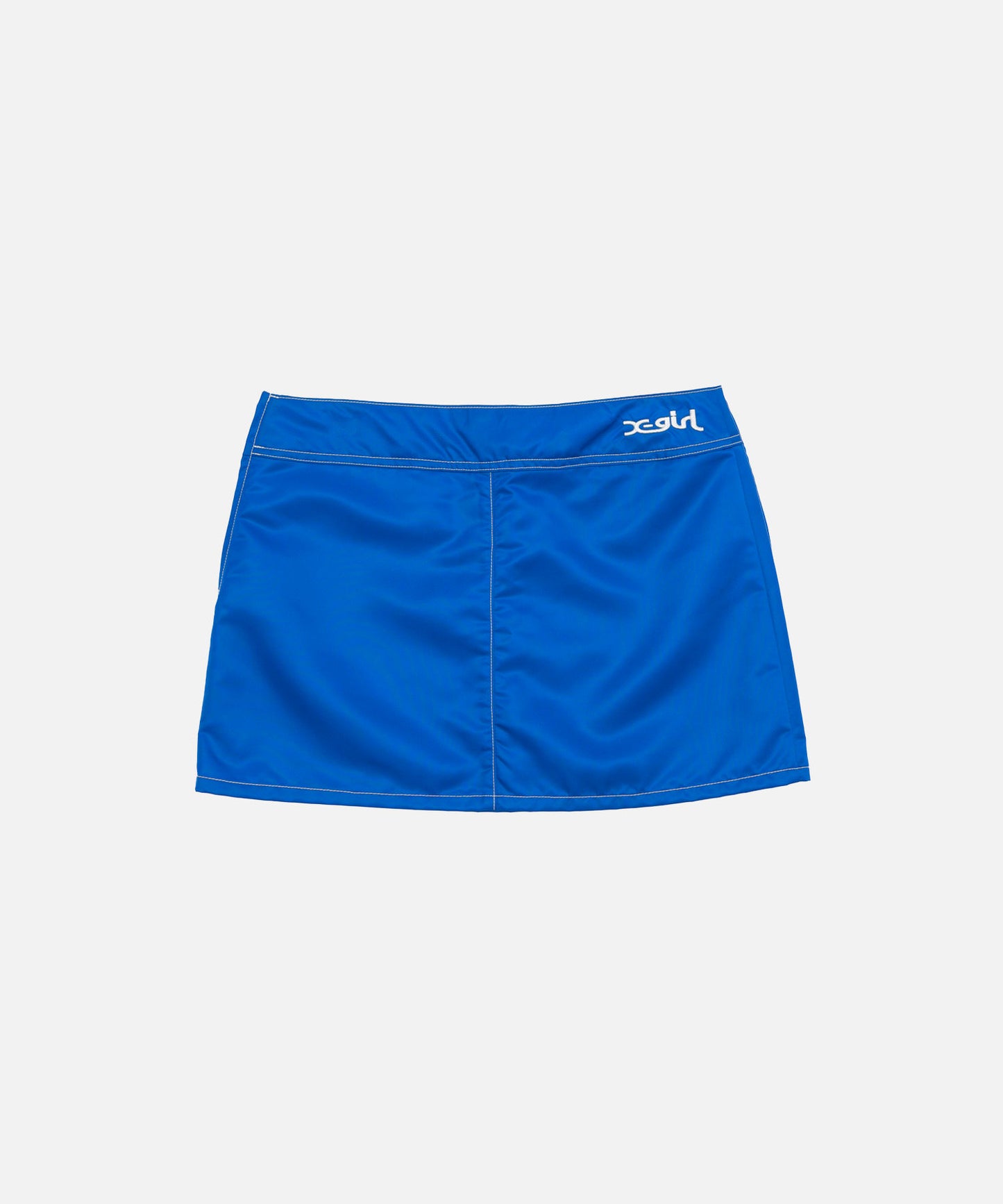 Nylon Mini Skirt