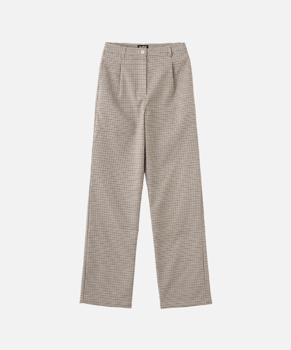 Plaid Trouser