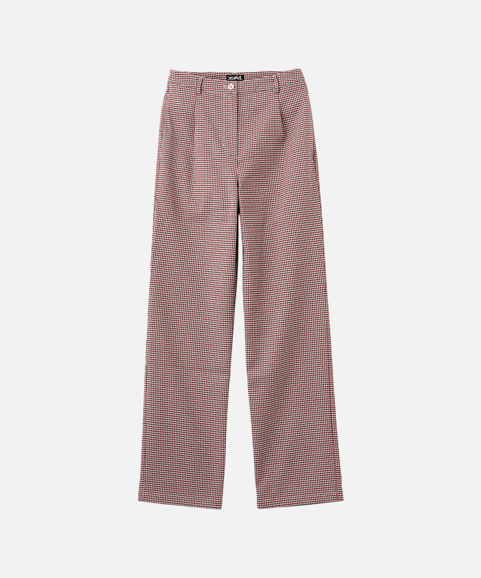 Plaid Trouser