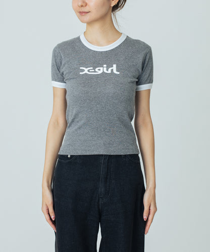 MILLS LOGO S/S RINGER PETIT TEE