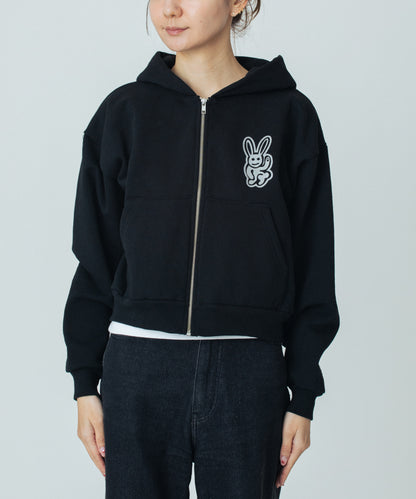 BUNNY ZIP HOODIE