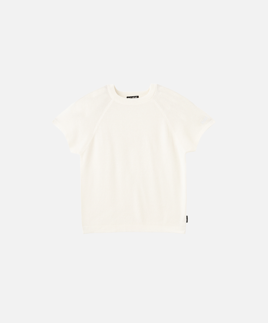 Sheer Knitted S/S Tee