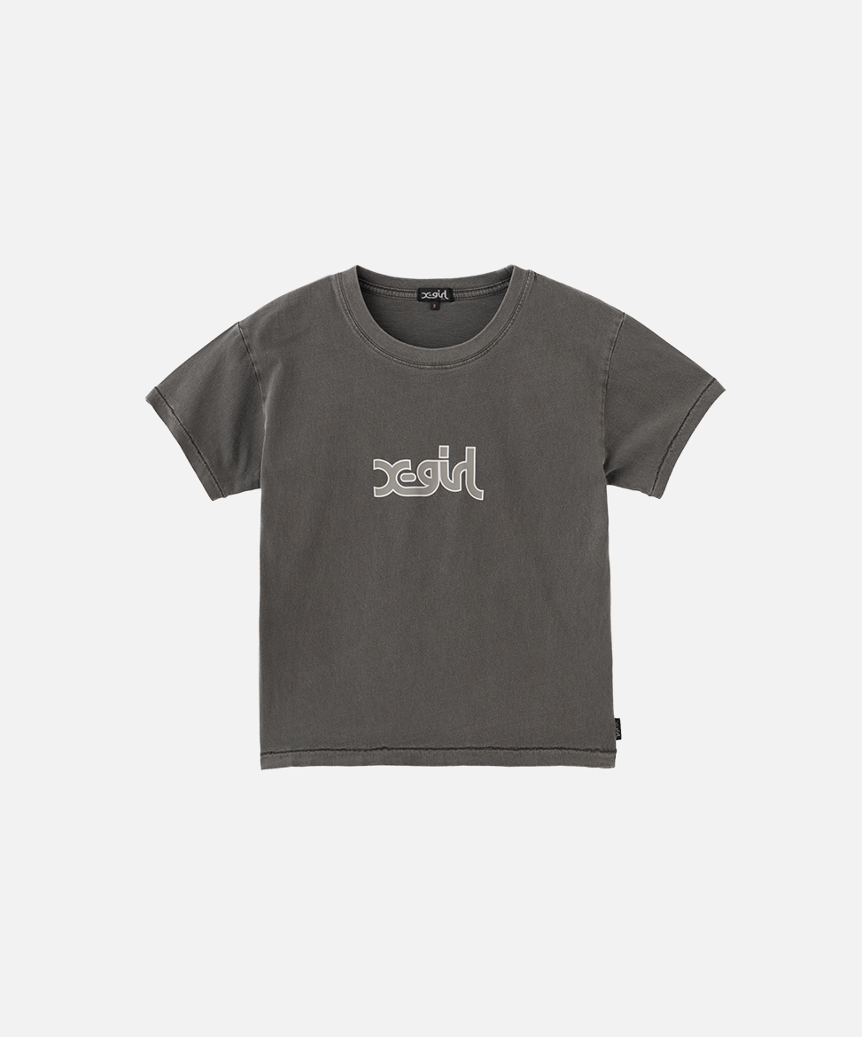 X-girl Aged Logo S/S Tee
