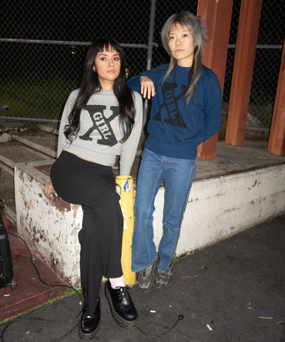 Big-X Raglan Crew Neck Sweat