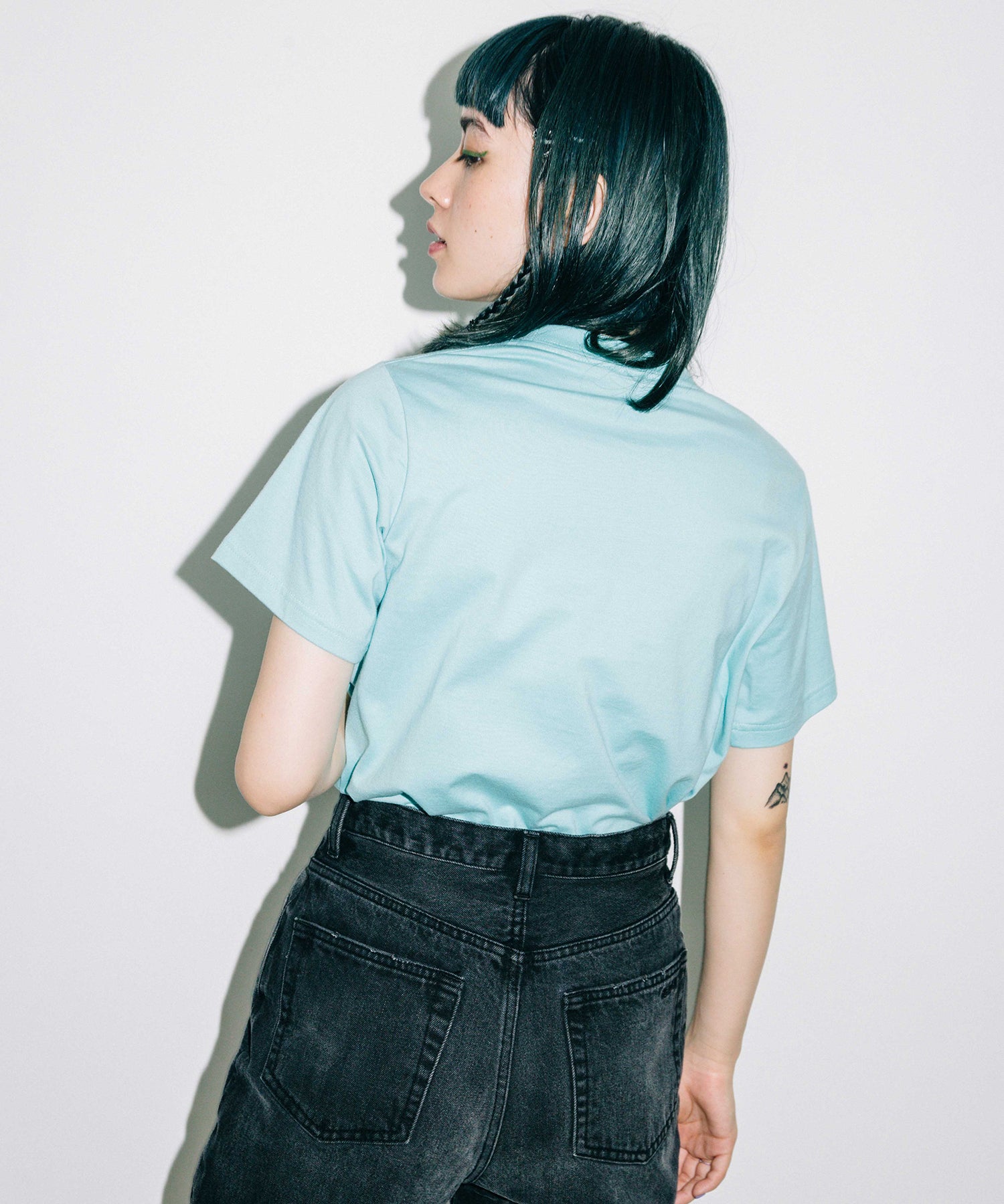 AURORA MILLS LOGO S/S REGULAR TEE, T-SHIRT, X-Girl  