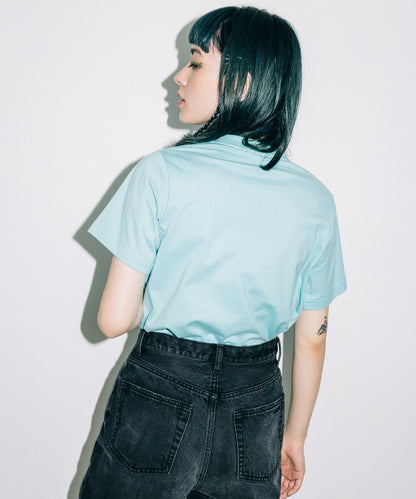 AURORA MILLS LOGO S/S REGULAR TEE, T-SHIRT, X-Girl  