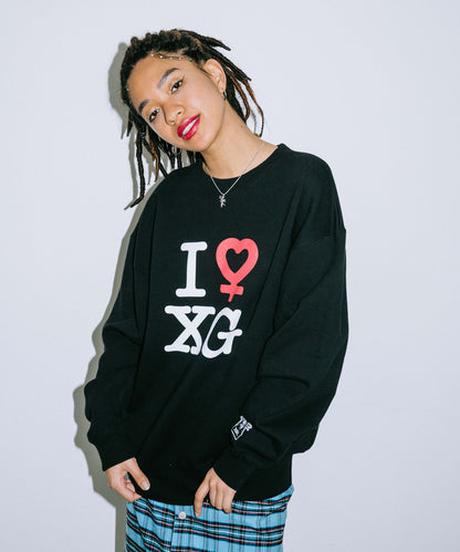 FEMINISM CREW SWEAT TOP, HOODIES & SWEATERS, X-Girl  