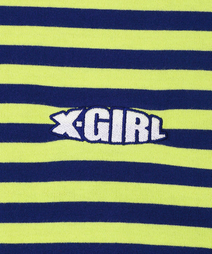 STRIPED H/S TEE