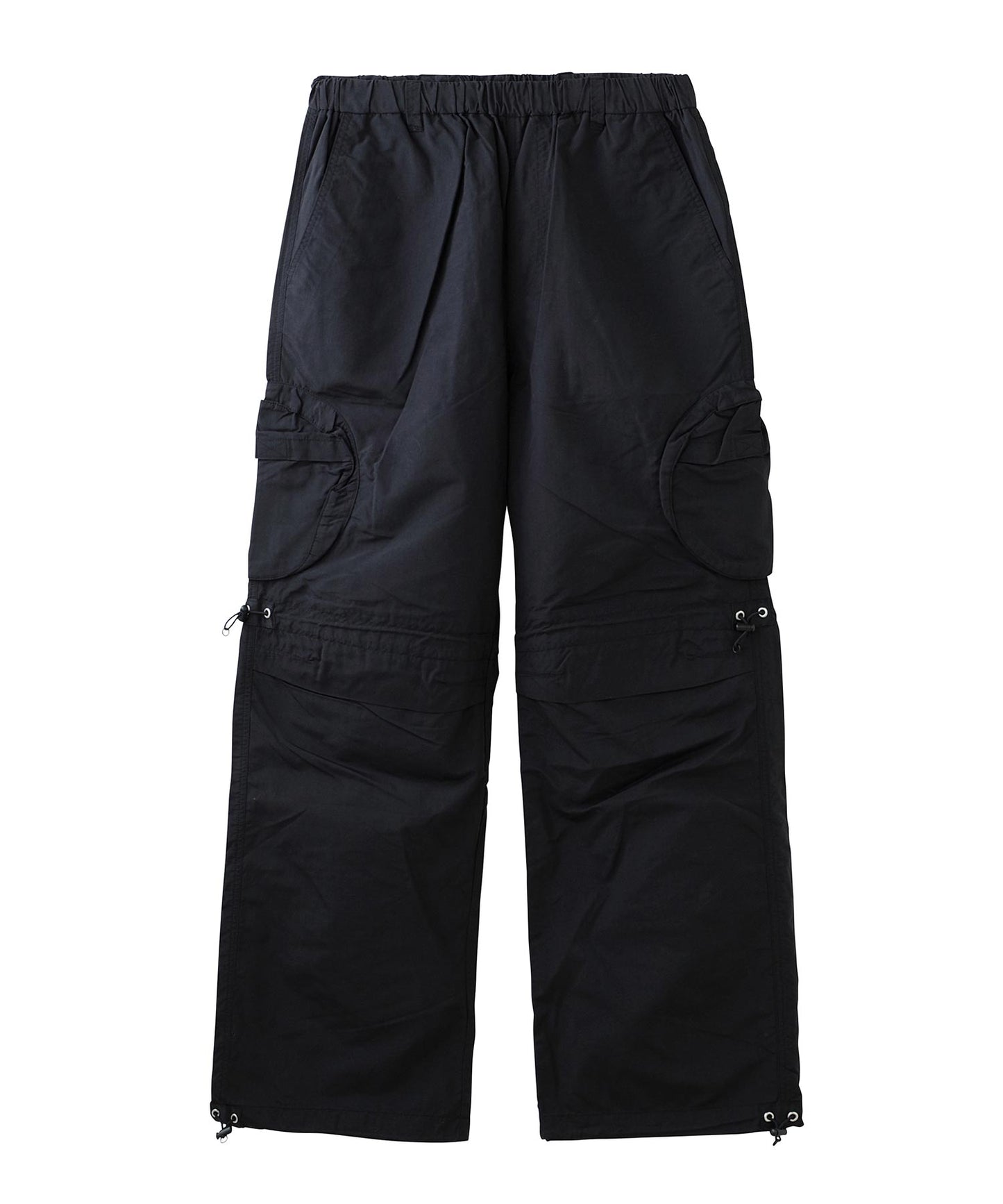 ROUND POCKET NYLON PANTS