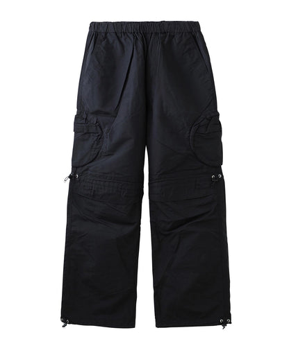 ROUND POCKET NYLON PANTS