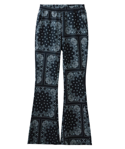 MULTI PATTERN EASY FLARE PANTS