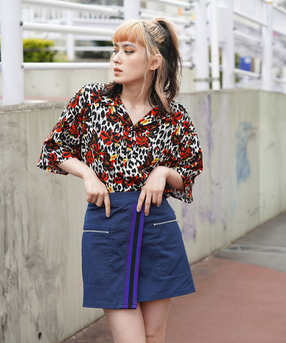LINE WRAP SKIRT