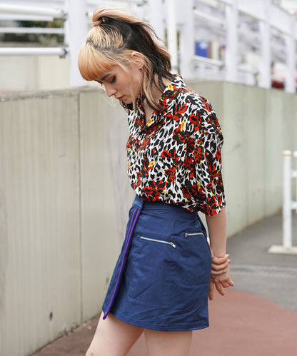 LINE WRAP SKIRT