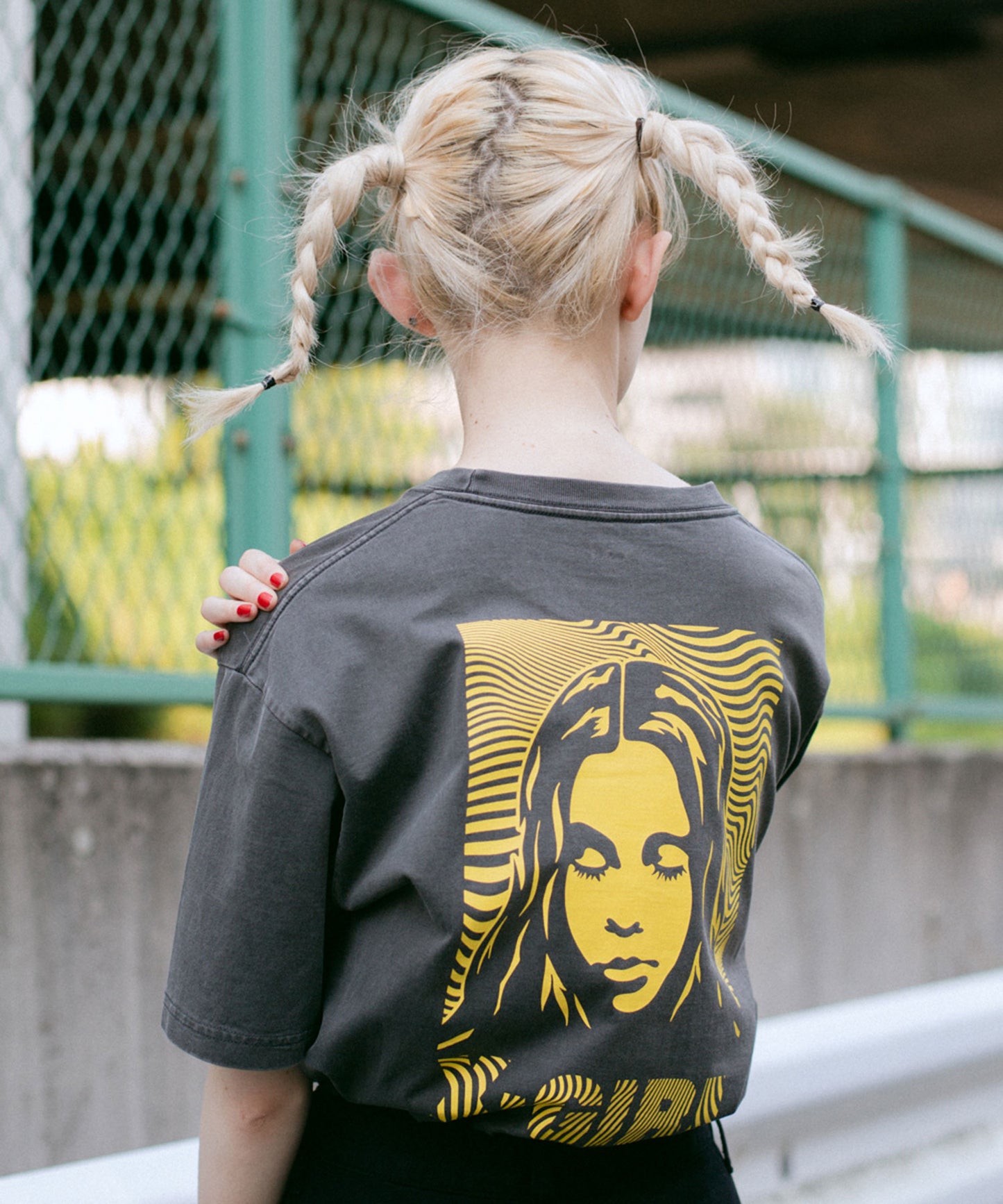 WAVE FACE S/S TEE