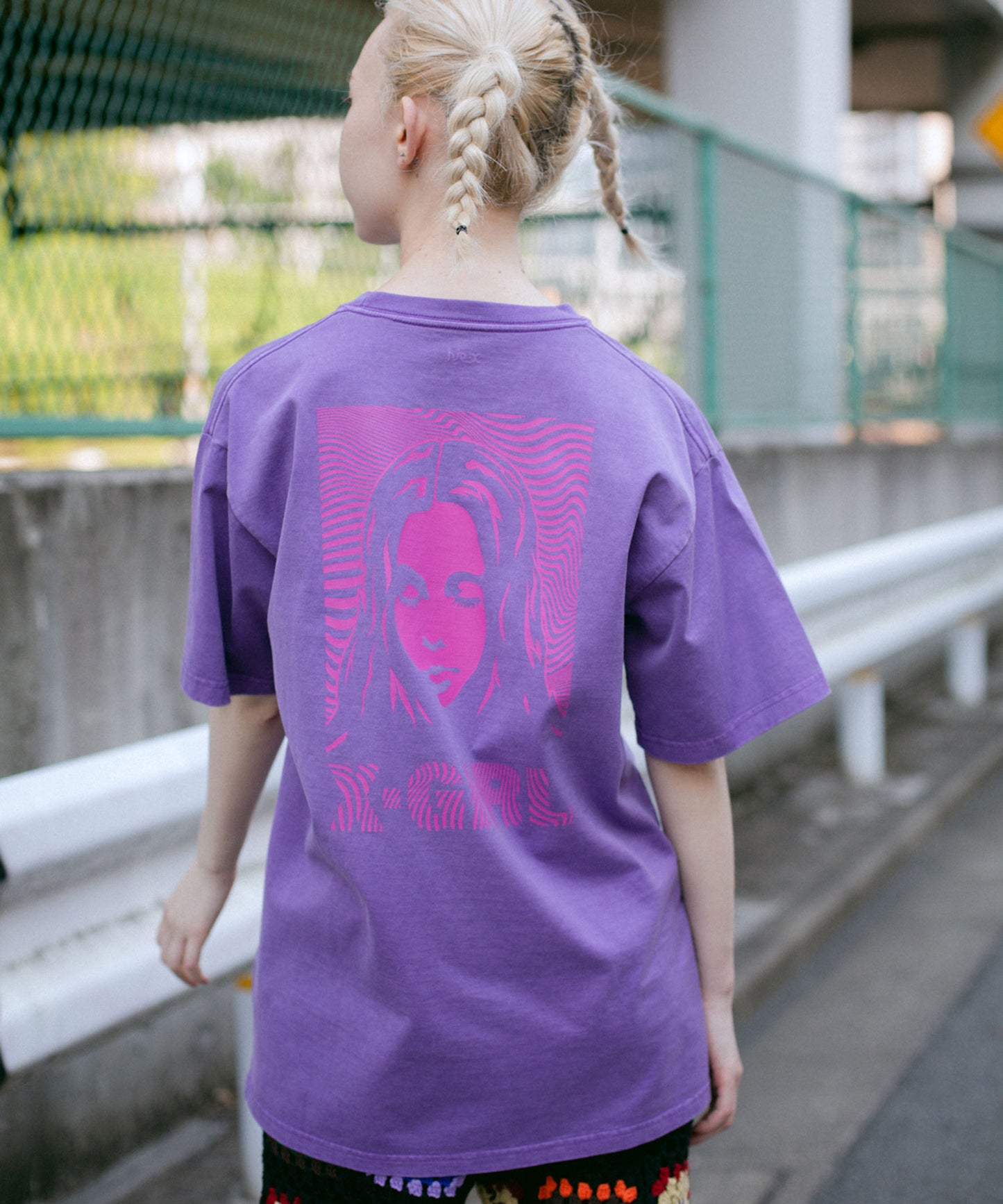 WAVE FACE S/S TEE