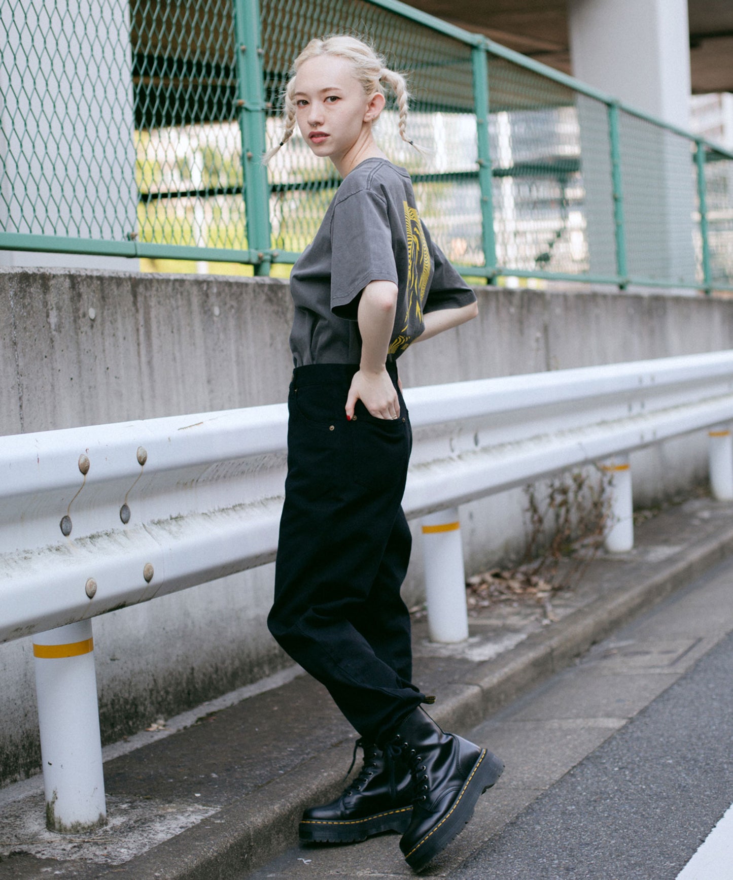 WAVE FACE S/S TEE