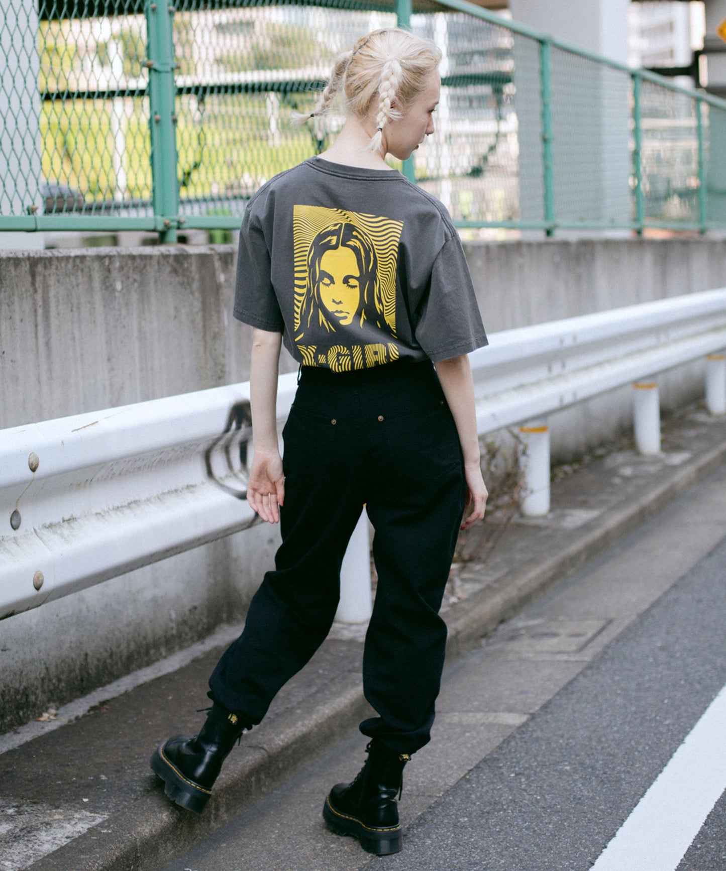 WAVE FACE S/S TEE