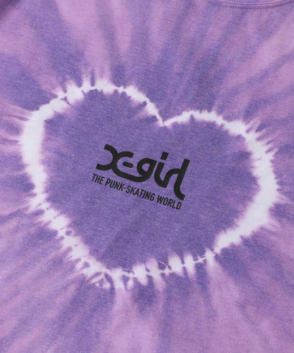 HEART TIE-DYE S/S TEE