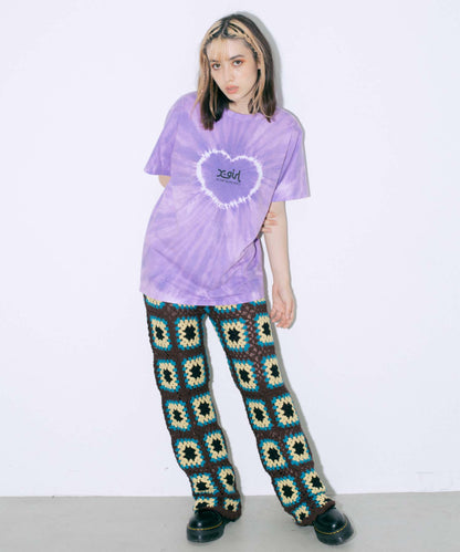 HEART TIE-DYE S/S TEE