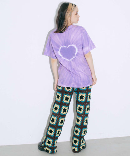 HEART TIE-DYE S/S TEE