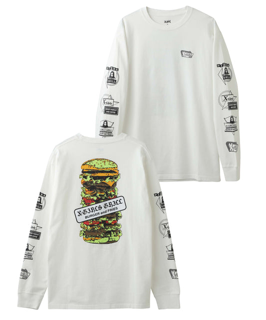 HAMBURGER L/S TEE