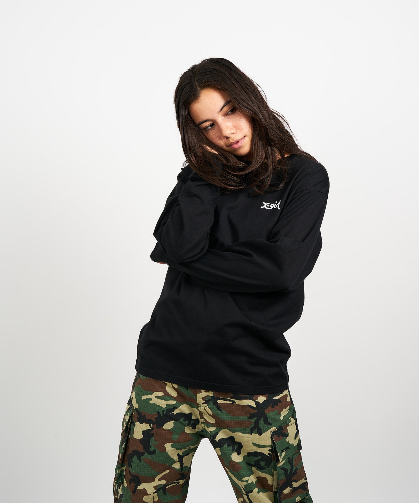 LEOPARD BOX L/S TEE