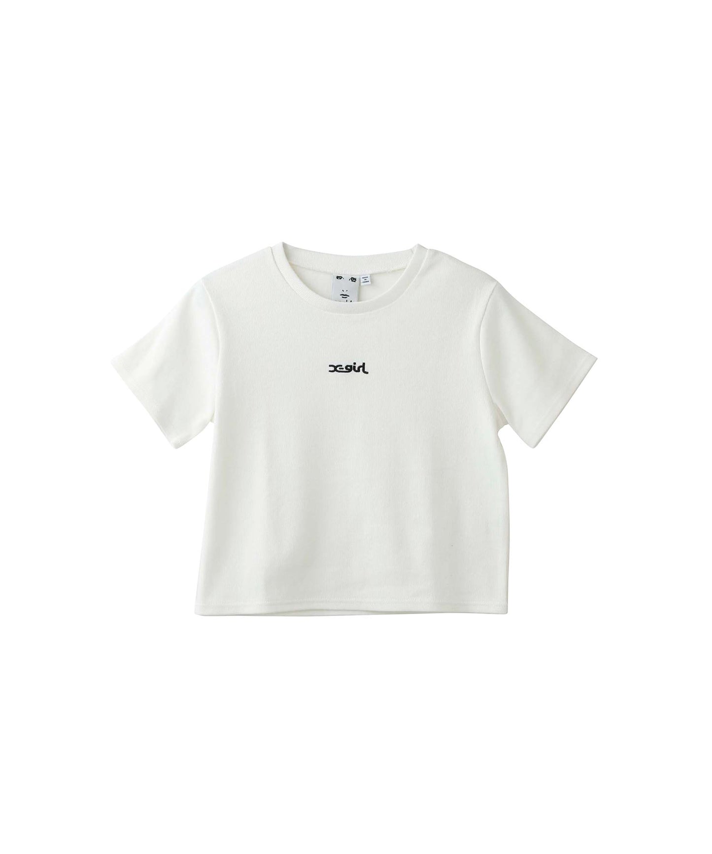 EMBROIDERED MILLS LOGO S/S BABY TEE