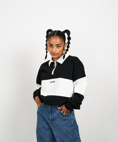 CROPPED RUGBY SHIRT