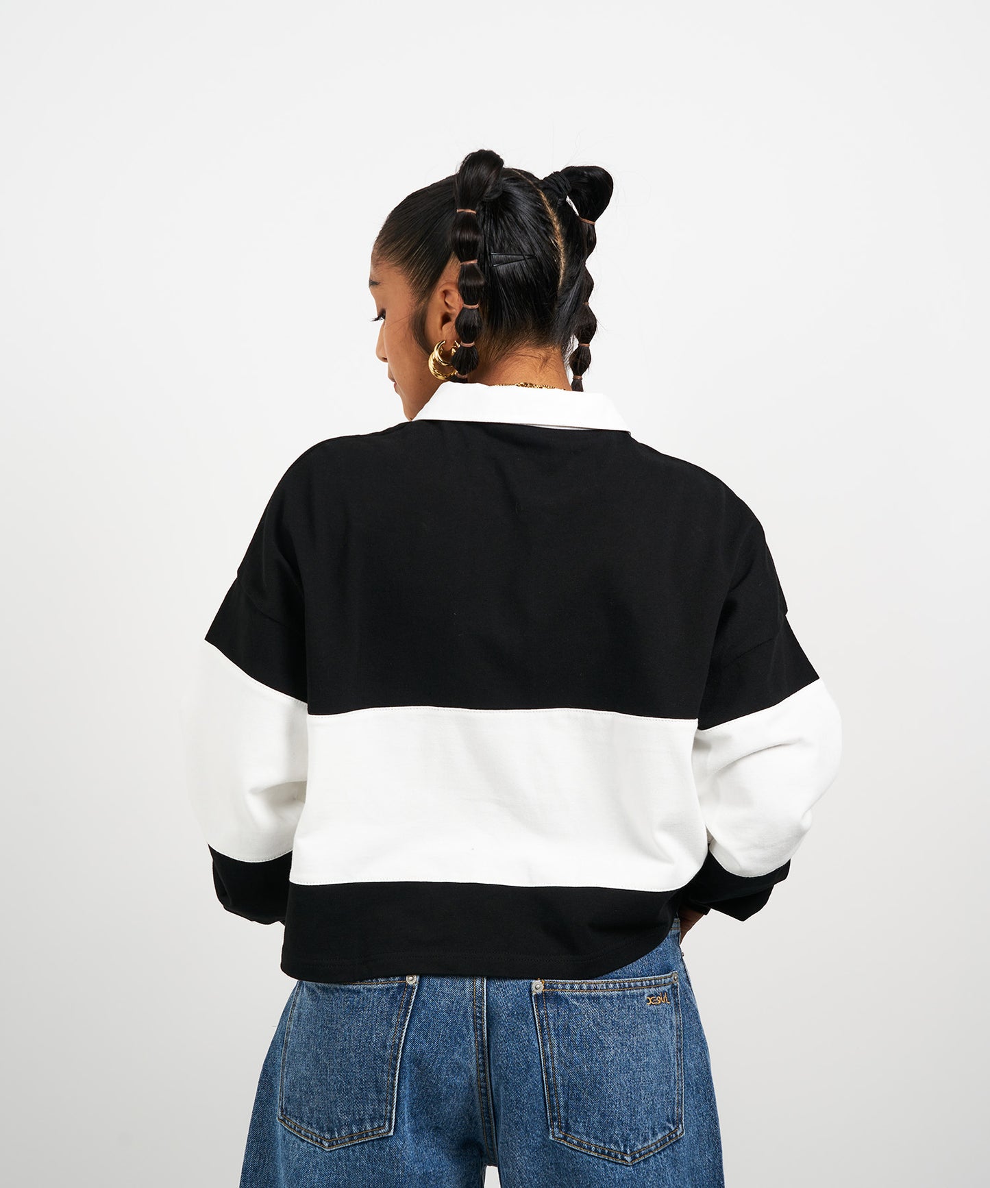 CROPPED RUGBY SHIRT