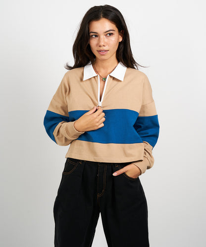 CROPPED RUGBY SHIRT