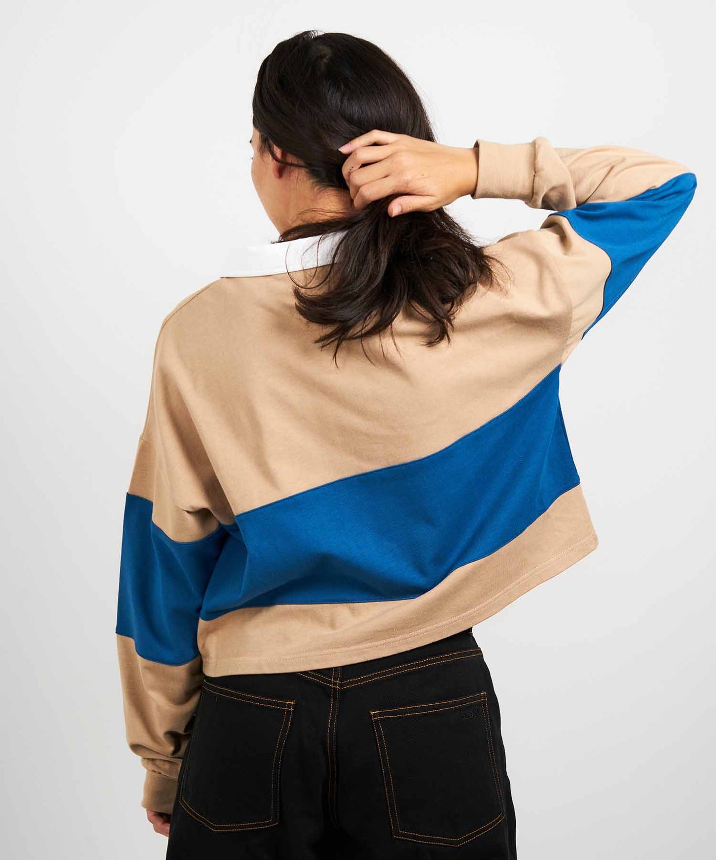 CROPPED RUGBY SHIRT
