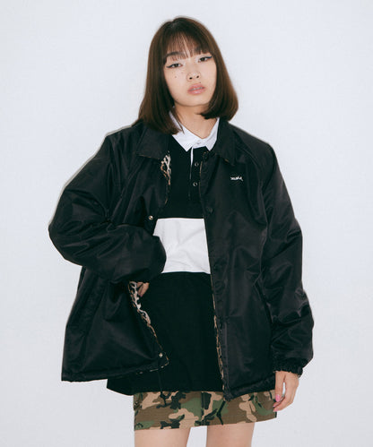 WORDS LOGO REVERSIBLE COACH JACKET