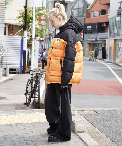 BICOLOR PUFFER JACKET