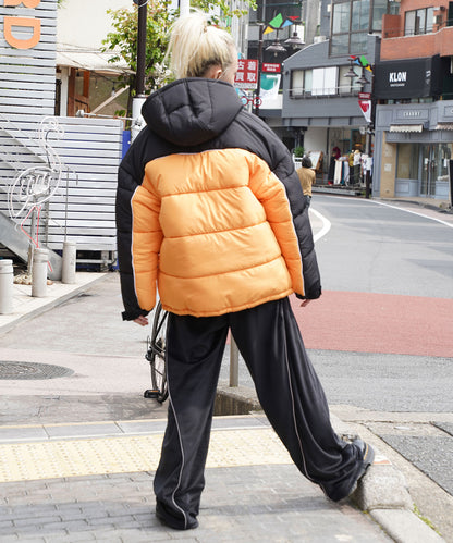 BICOLOR PUFFER JACKET
