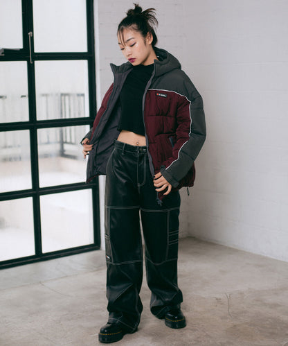 BICOLOR PUFFER JACKET