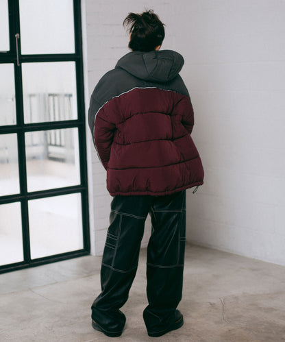 BICOLOR PUFFER JACKET