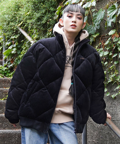 CORDUROY PUFFER JACKET