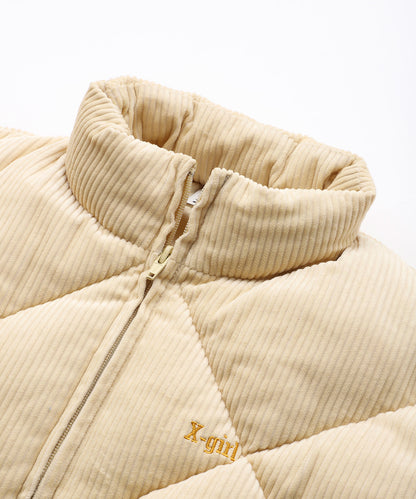 CORDUROY PUFFER JACKET
