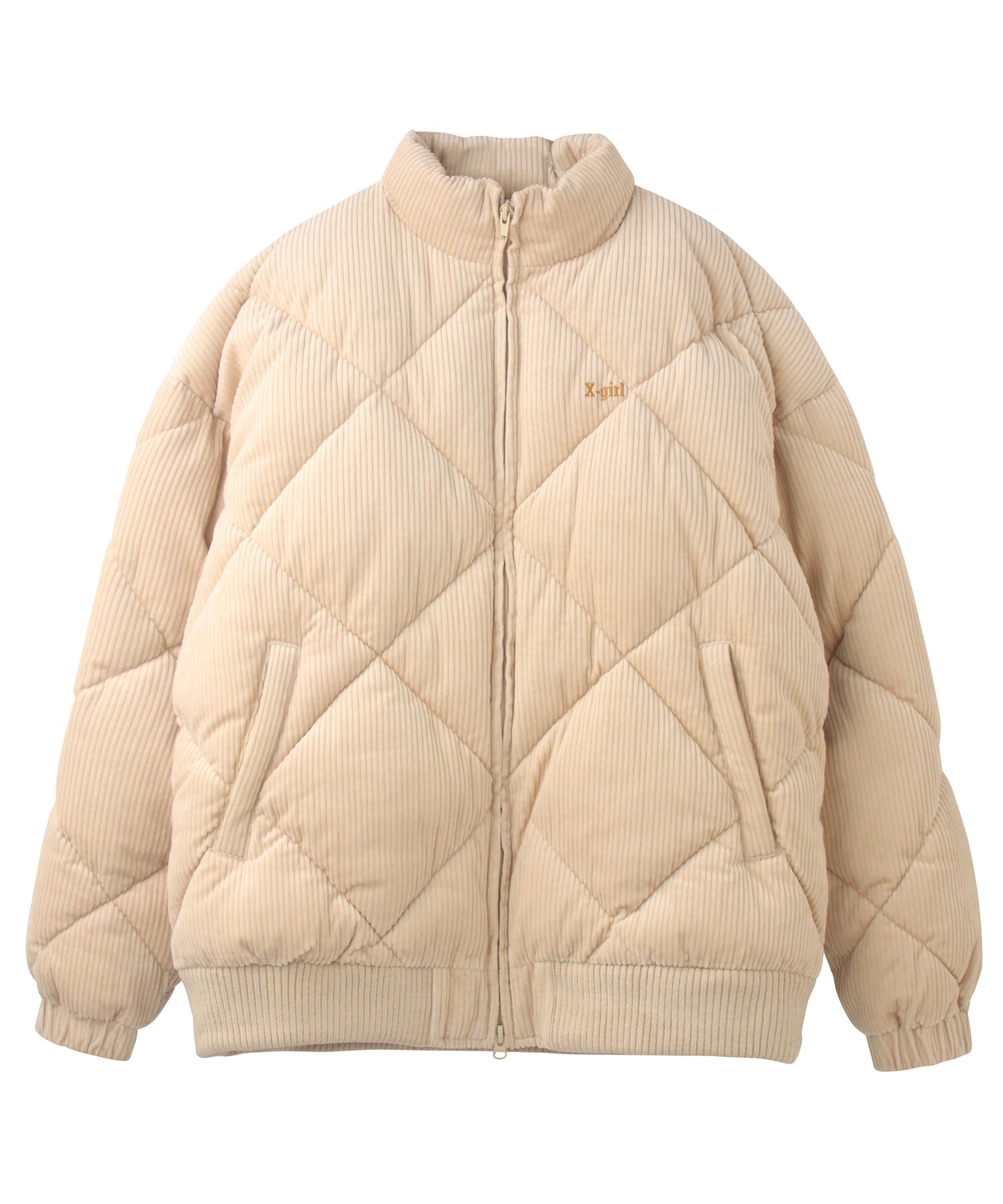 CORDUROY PUFFER JACKET