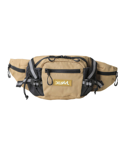 RUBBER BOX LOGO HIP BAG