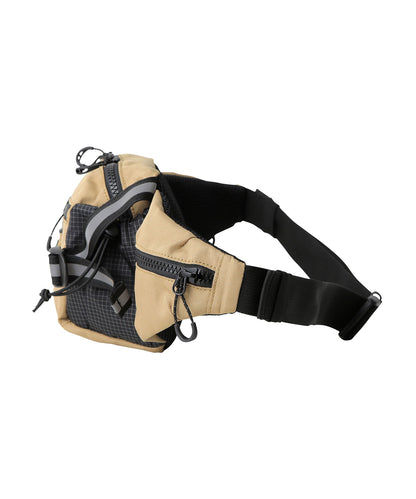 RUBBER BOX LOGO HIP BAG