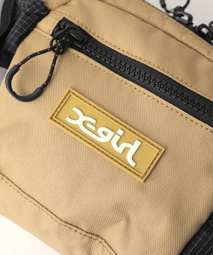 RUBBER BOX LOGO HIP BAG