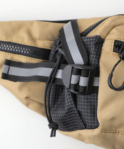 RUBBER BOX LOGO HIP BAG