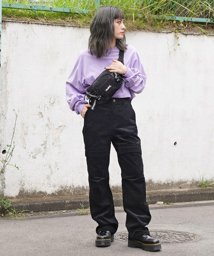 RUBBER BOX LOGO HIP BAG