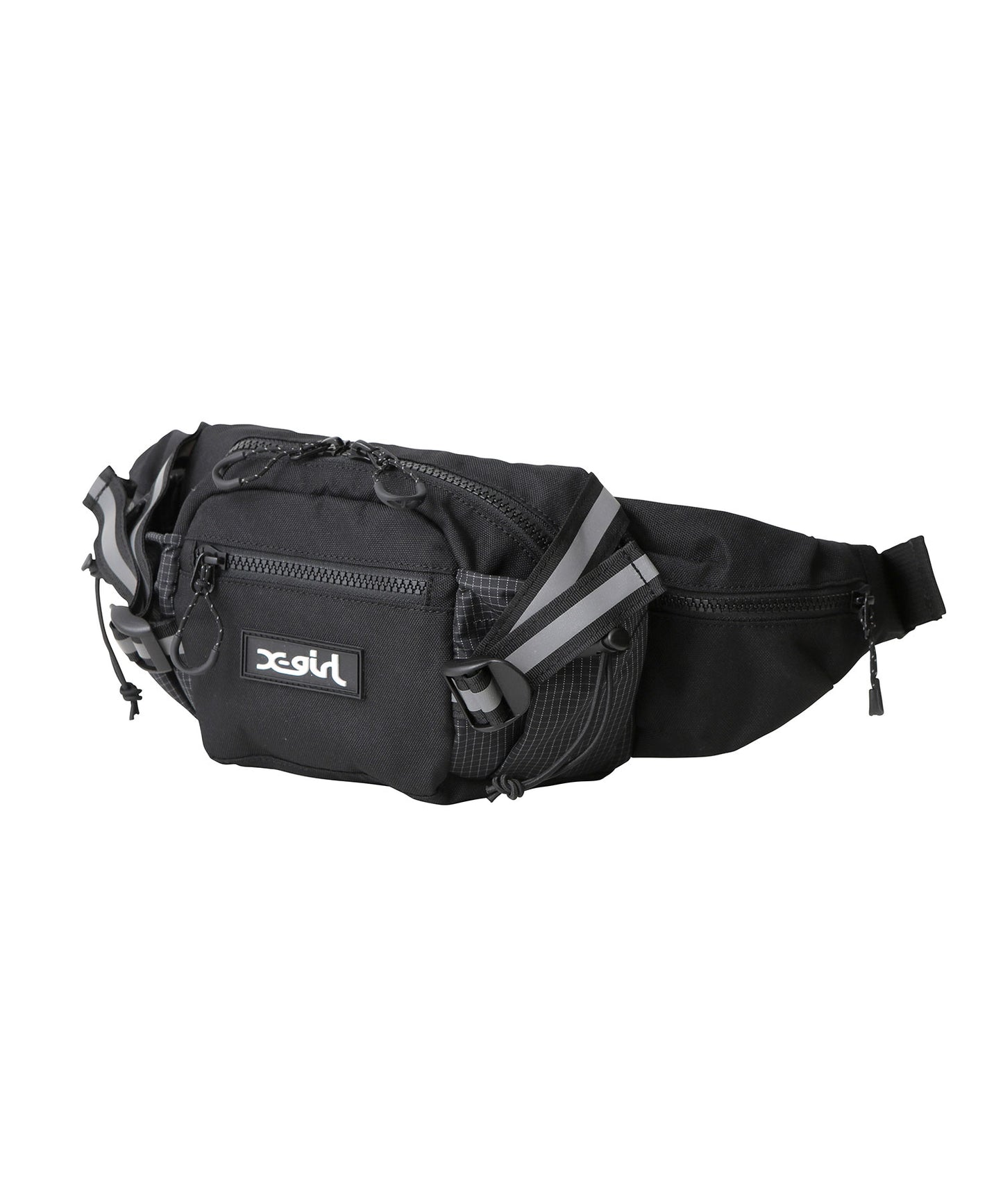 RUBBER BOX LOGO HIP BAG