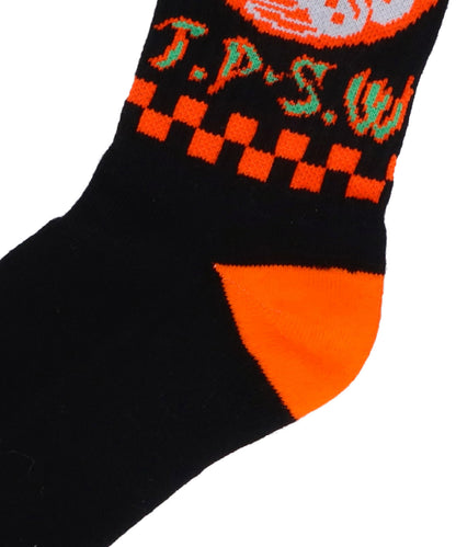 YIN YANG BUNNY RIB SOCKS