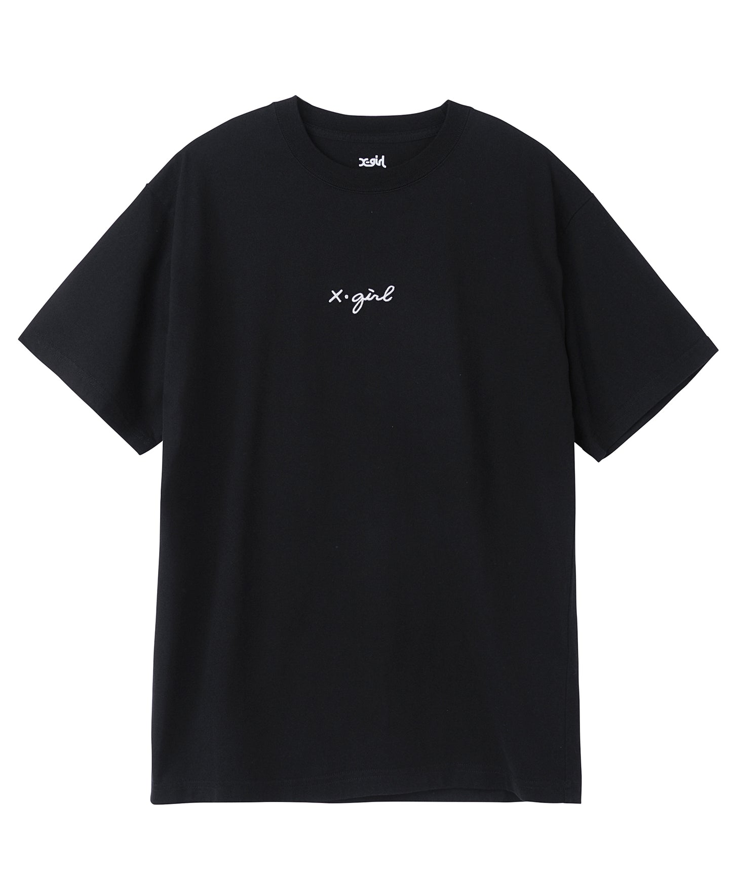 EMBROIDERED CURSIVE LOGO S/S TEE