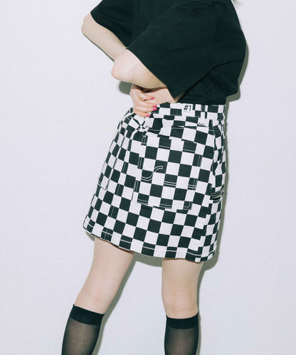 #1 SKATER TWILL FLIGHT SKIRT
