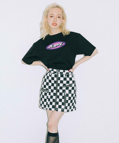 #1 SKATER TWILL FLIGHT SKIRT