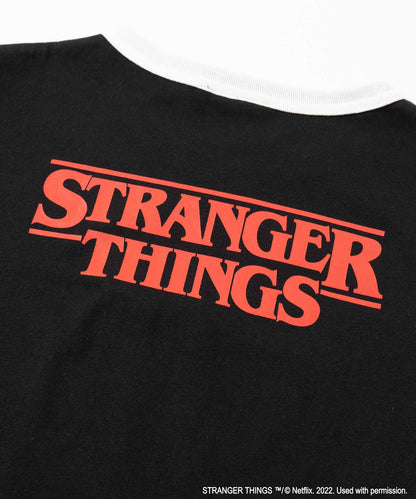 X-girl x STRANGER THINGS BOYS RINGER S/S TEE